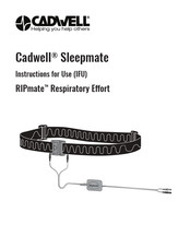 Cadwell Sleepmate Instrucciones De Uso