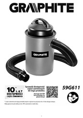 GRAPHITE 59G611 Manual De Instrucciones