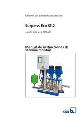 KSB Surpress Eco SE.2 Manual De Instrucciones De Servicio/Montaje