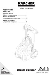 Kärcher K2200PSB SC Manual De Usuario