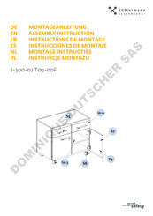 Kottermann 2-300-02 T09-00F Instrucciones De Montaje