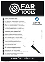 Far Tools 115427 Traduccion Del Manual De Instrucciones Originale