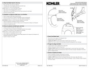 Kohler K-4737 Manual De Instrucciones