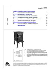 Jøtul F 602 Instrucciones De Instalación