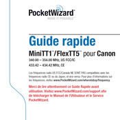 PocketWizard FlexTT5 Guía Rápida