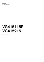 Gaggenau VG415115F Manual De Usuario