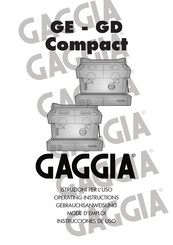 Gaggia GD Compact Instrucciones De Uso