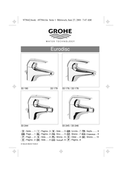 Grohe Eurodisc 33 179 Manual De Instrucciones
