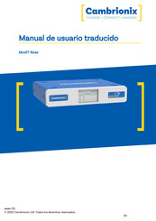 Cambrionix ModIT-Boss Manual De Usuario