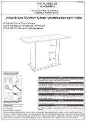 Panorama Móveis Bruna SC04-182 Instrucciones De Montaje