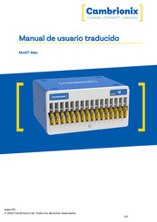 Cambrionix ModIT-MAX Manual De Usuario