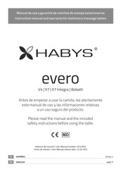 HABYS evero X7 Manual De Uso