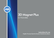 ab 3D Magnet Plus CI-7523-006 Instrucciones De Uso