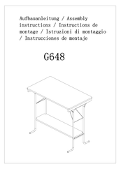 Heute Wohnen G648 Instrucciones De Montaje