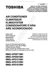 Toshiba MMU-AP0121MH Manual De Instalación