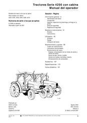 AGCO 4200 Serie Manual Del Operador