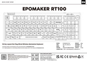 Epomaker RT100 Guia De Inicio Rapido