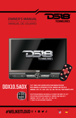 DS18 DDX10.5ADX Manual De Usuario