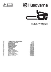 Husqvarna T540XP Mark III Manual Del Usuario