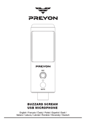 PREYON BUZZARD SCREAM Manual De Usuario