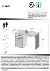 Forte JCKB20 Instrucciones De Montaje