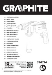 GRAPHITE 58G726 Instrucciones De Uso