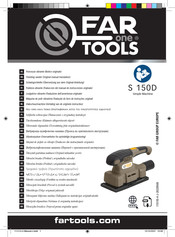 Far Tools S 150D Traduccion Del Manual De Instrucciones Originale