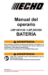 Echo LBP-56V250 Manual Del Operario