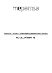 Mepamsa MITO JET Manual De Instrucciones