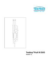 Testboy Profi III DUO Manual De Instrucciones