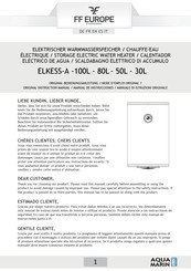 FF Europe ELKESS-A-30L Manual De Instrucciones