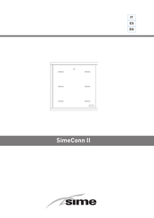 Sime SimeConn II Manual De Instrucciones