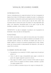 Nat Care Amber Manual De Usuario