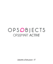 Opsobjects OPSISMART ACTIVE Manual De Instrucciones