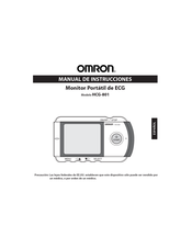 Omron HCG-801 Manual De Instrucciones
