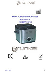 Grunkel FR-10 SW Manual De Instrucciones