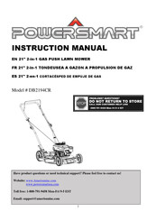 Powersmart DB2194CR Manual De Instrucciones