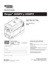 Lincoln Electric Ranger 330MPX Manual Del Operador