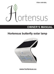 Hortensus HOR-BSL Manual De Usuario