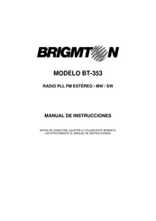 Brigmton BT-353 Manual De Instrucciones