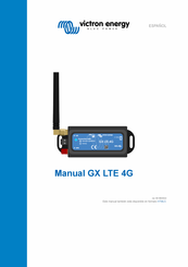 Victron energy GX LTE 4G-E Manual Del Usuario