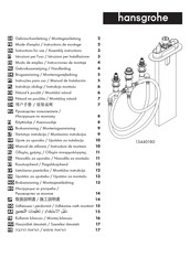 Hansgrohe 13440180 Modo De Empleo/Instrucciones De Montaje