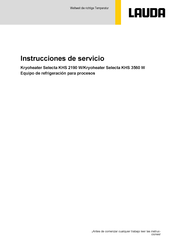 Lauda Kryoheater Selecta KHS 3560 W Instrucciones De Servicio