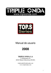 TRIPLE ONDA TOP.S-15A Manual De Usuario