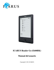 Icarus E600BK Manual Del Usuario