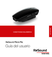 ReSound Micro Mic Guia Del Usuario