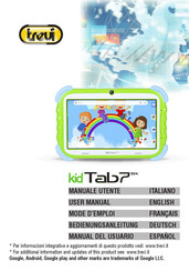 Trevi kidTab7 S04 Manual Del Usuario