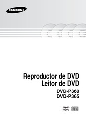 Samsung DVD-P365 Manual Del Usuario