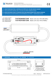 TELECO AUTOMATION TVSTRD916BST24M Manual