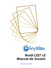 NVSBL L337 Manual De Usuario